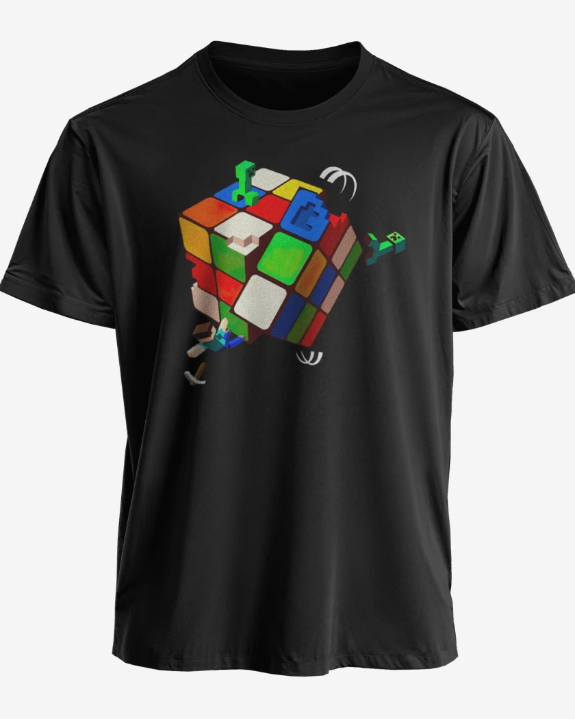 Polera premium Negro de Minerubik