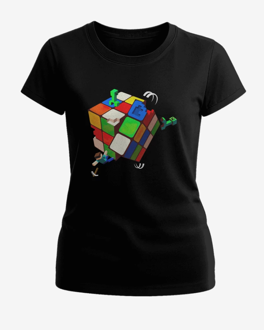 Polera de Mujer Negro de Minerubik