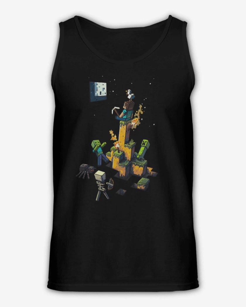 Sudadera Minecraft artistico