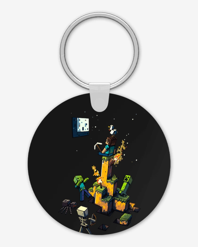 Llavero Minecraft artistico