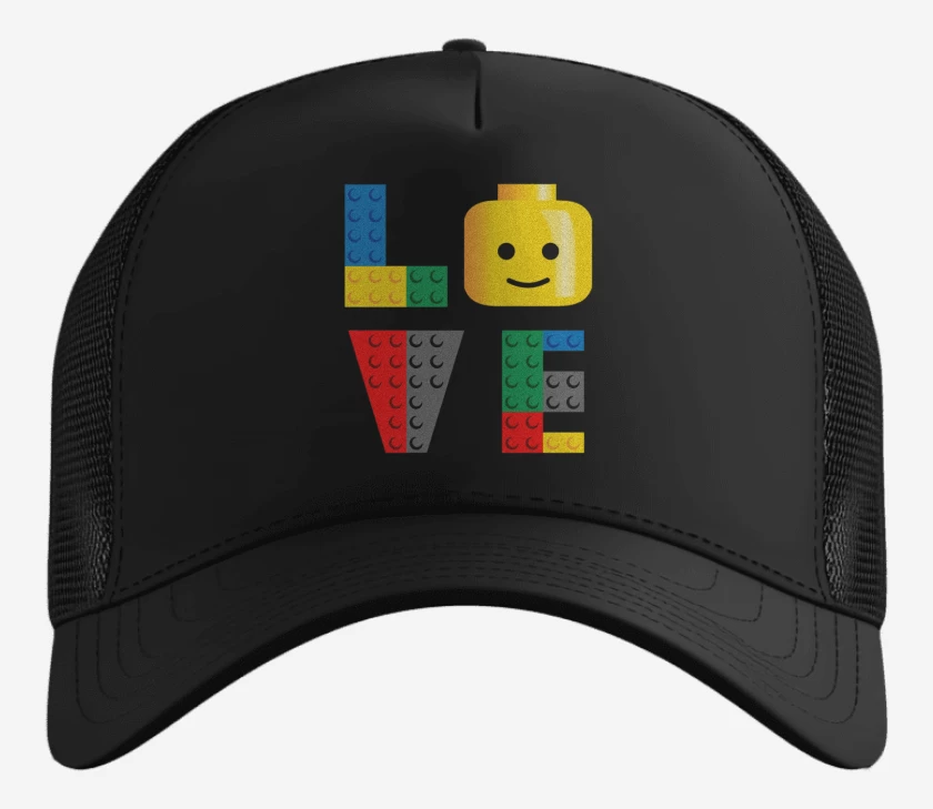 Gorro Negro de Love Lego