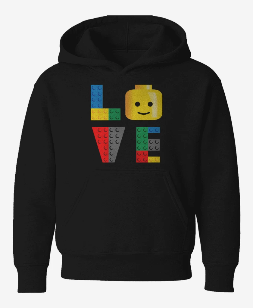Poleron de niño Negro de Love Lego