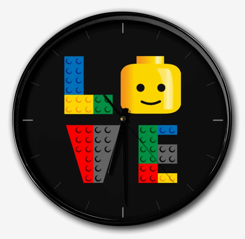 Reloj Negro de Love Lego