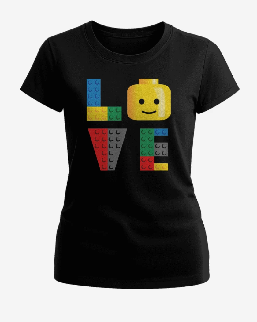 Polera de Mujer Negro de Love Lego