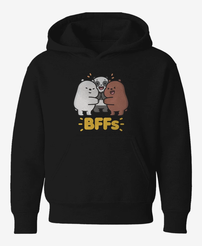 Poleron de niño Negro de BFFs