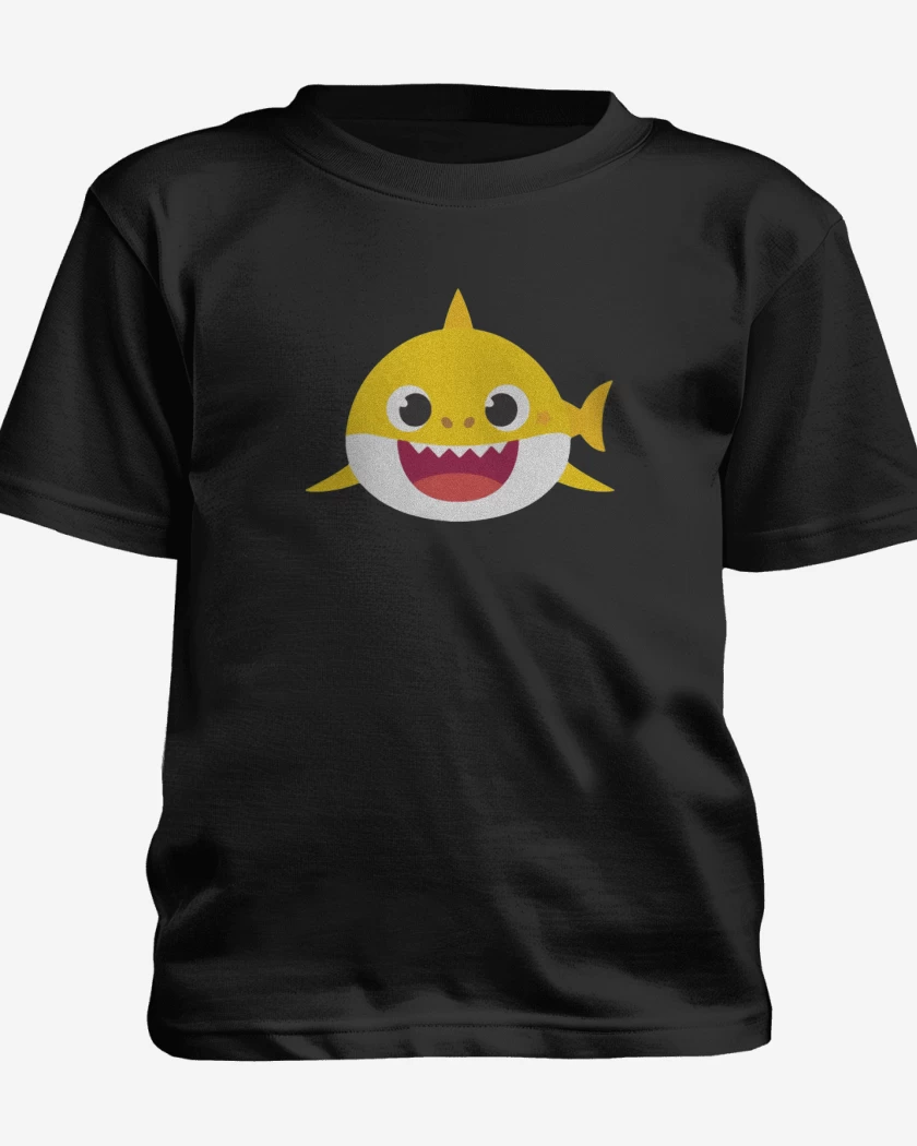 Polera de niño Negro de Shark