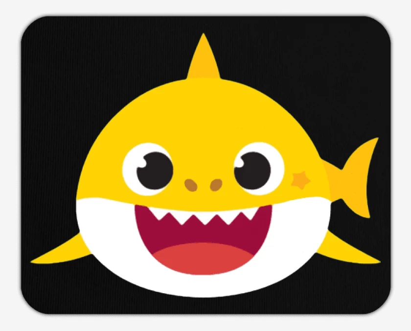 Mousepad Negro de Shark