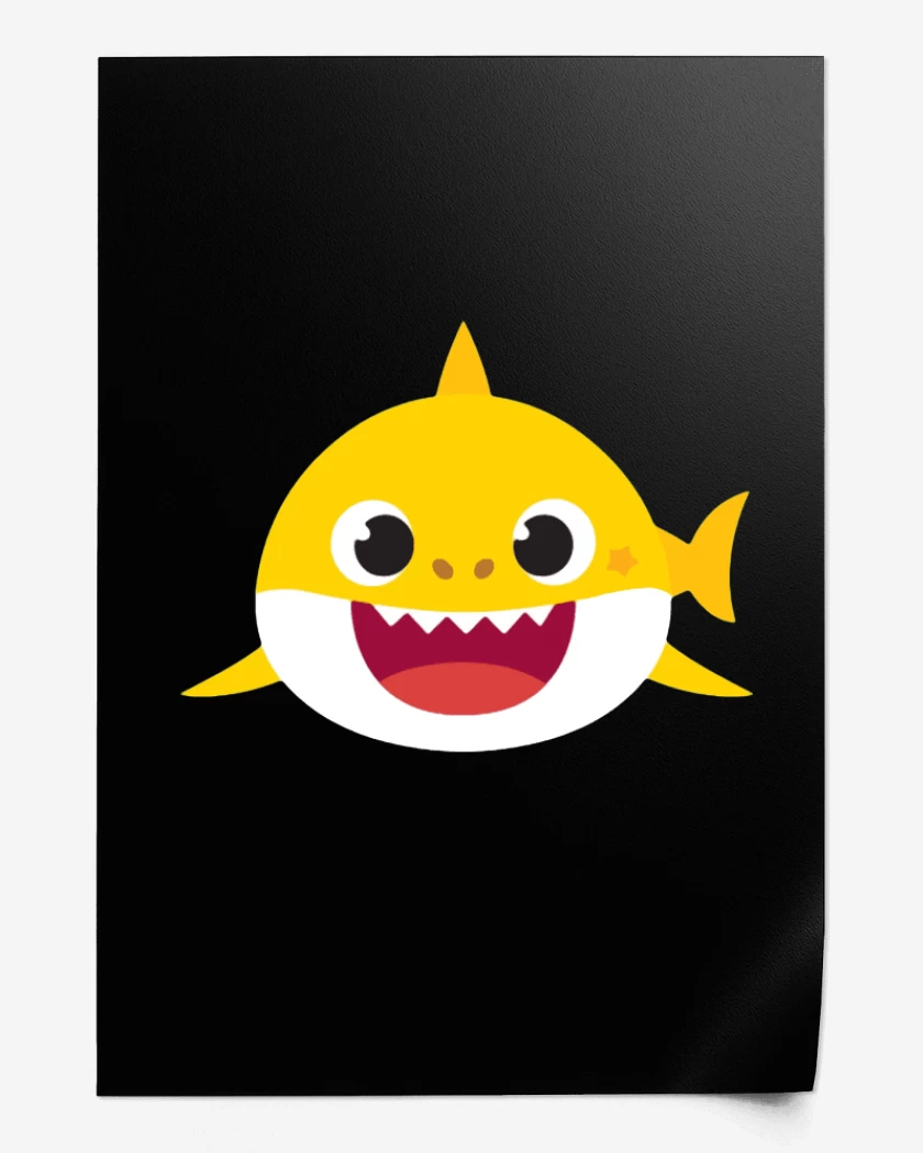 Print Negro de Shark