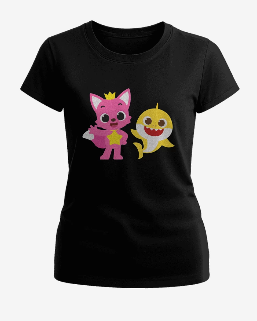Polera de Mujer Negro de Baby Fonk