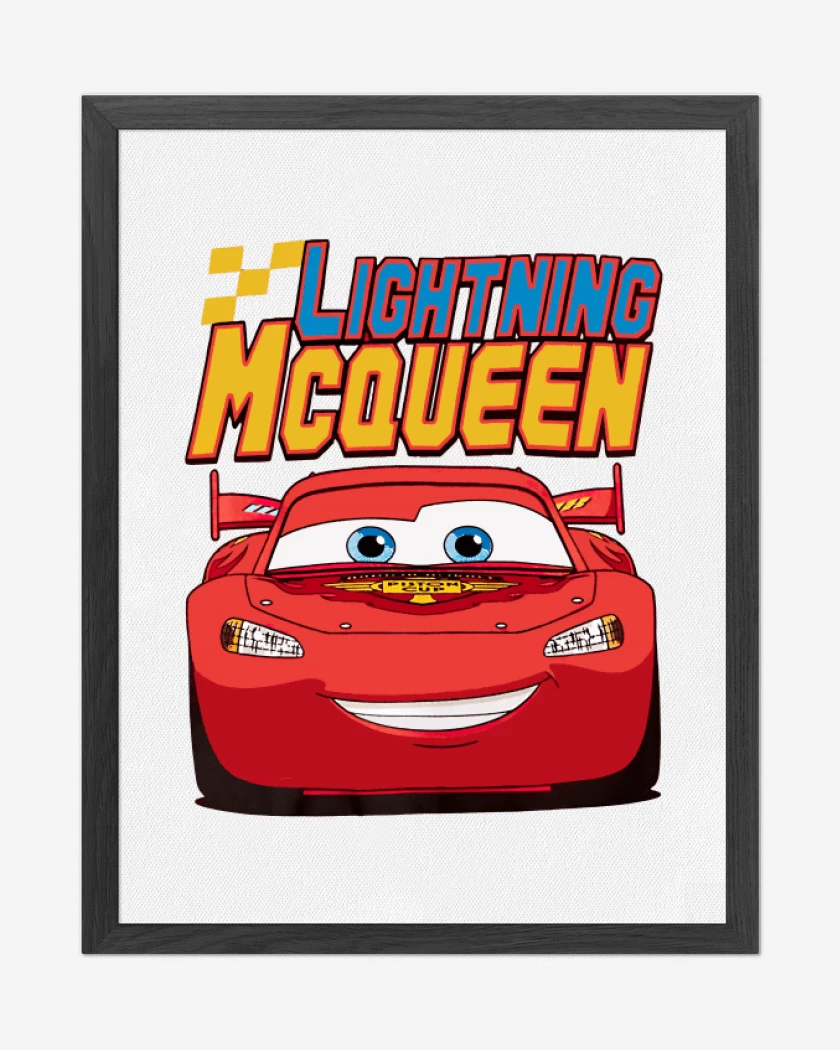 Cuadro decorativo Light mcqueen