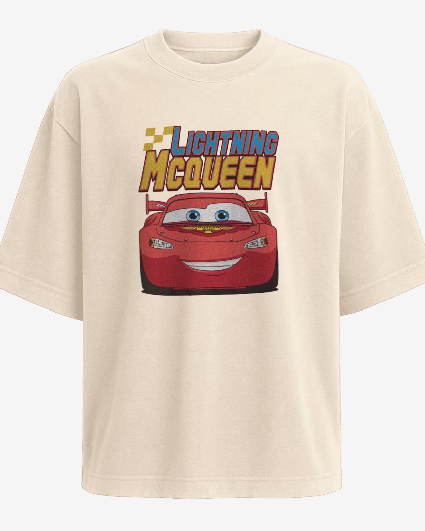 Polera Oversize Beige de Light mcqueen