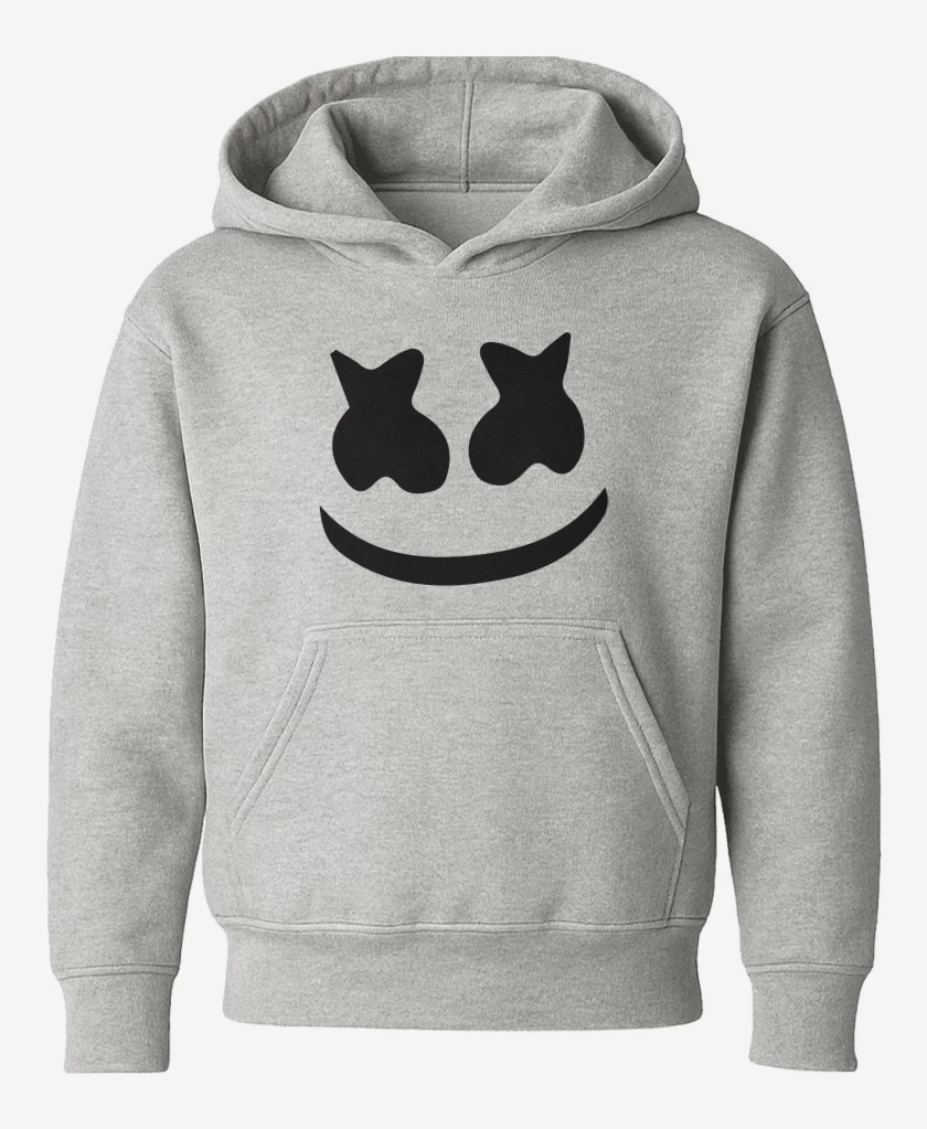 Poleron de niño Gris Melange de Marshmello