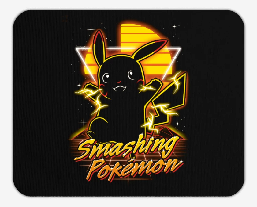 Mousepad Smashing pokemon