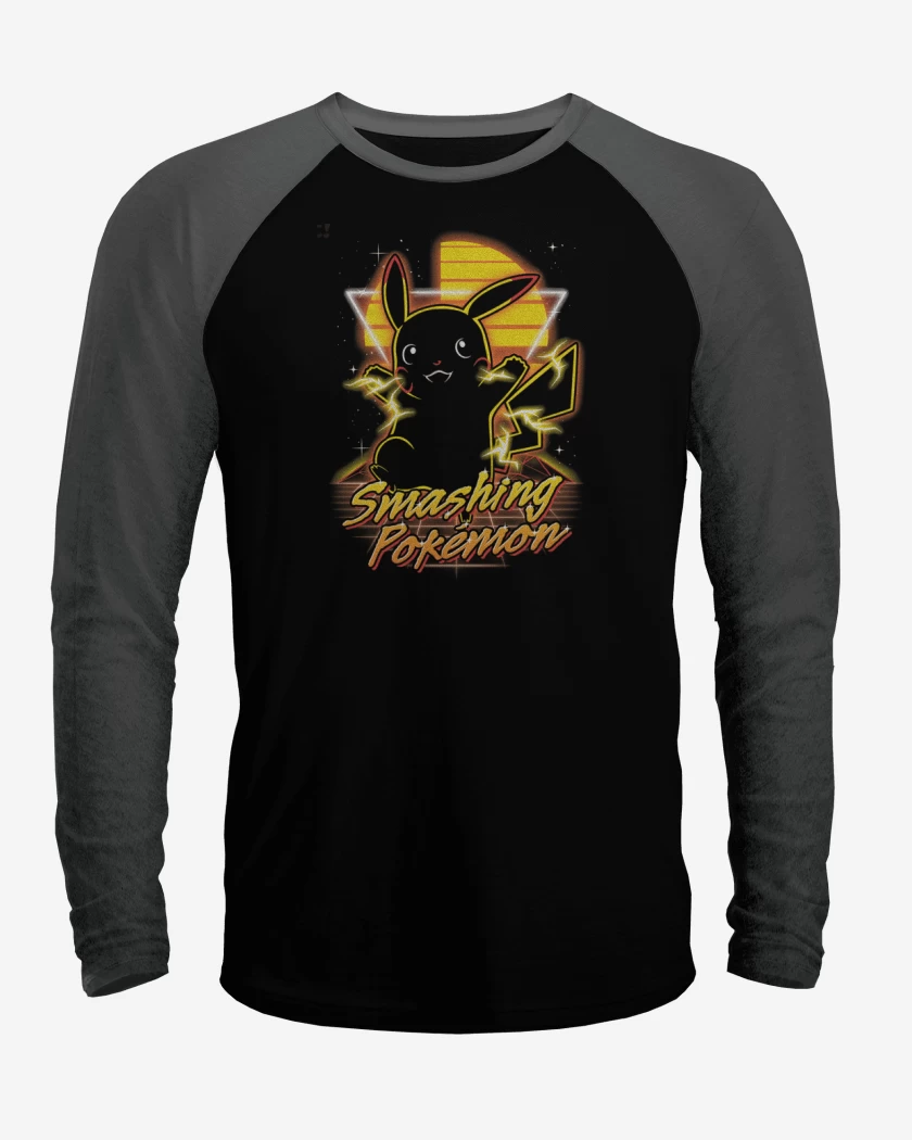 Polera Raglan Smashing pokemon