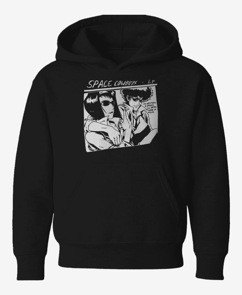 Poleron de niño Negro de Sonic Cowboys