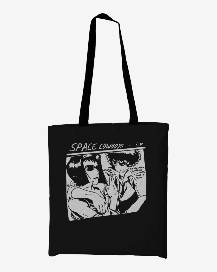 Totebag Negro de Sonic Cowboys