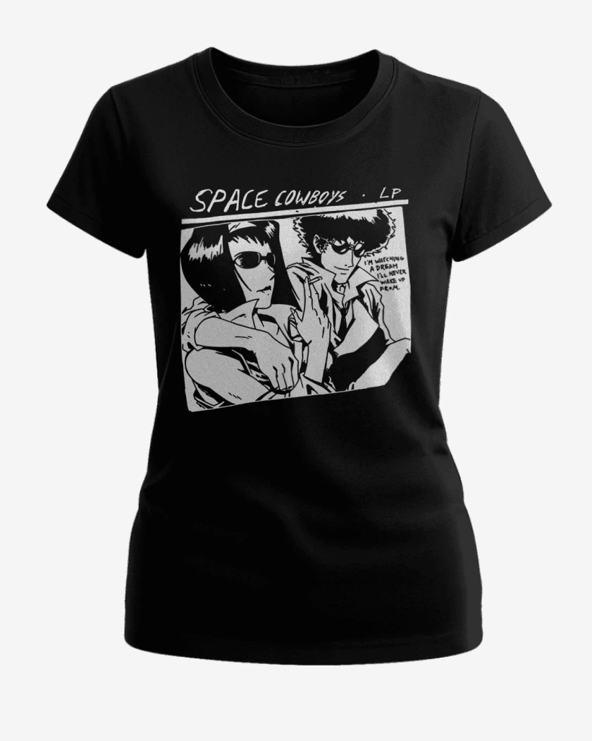 Polera de Mujer Negro de Sonic Cowboys