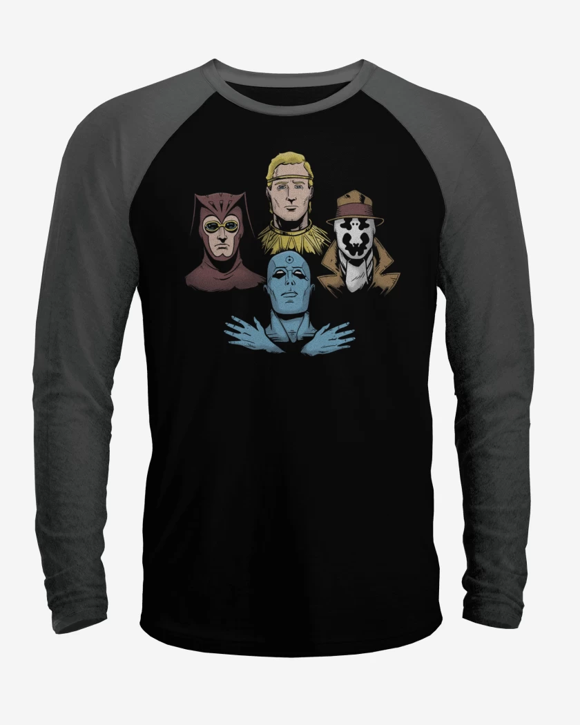 Polera Raglan Negro / Negro Heather de WM rhapsody