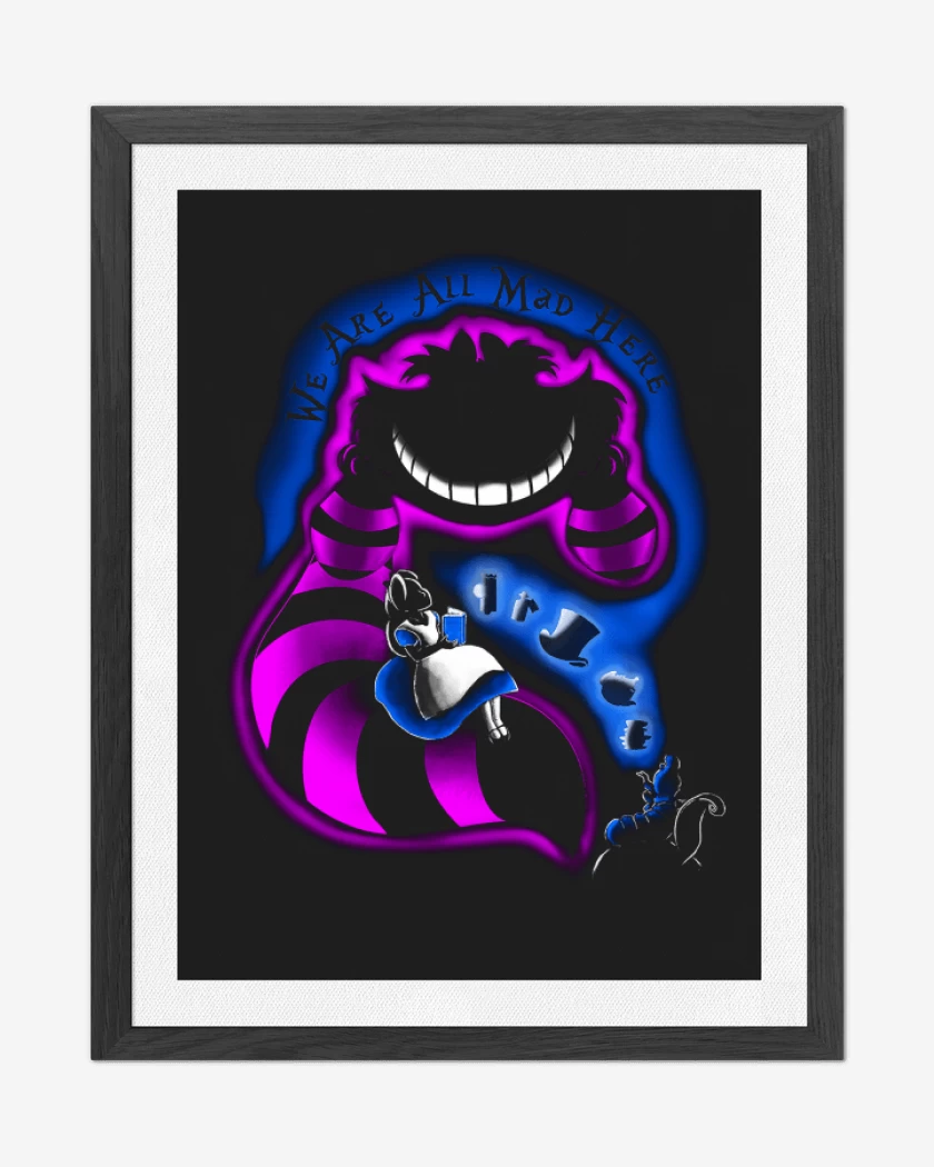 Cuadro decorativo Negro de Tamo too loco