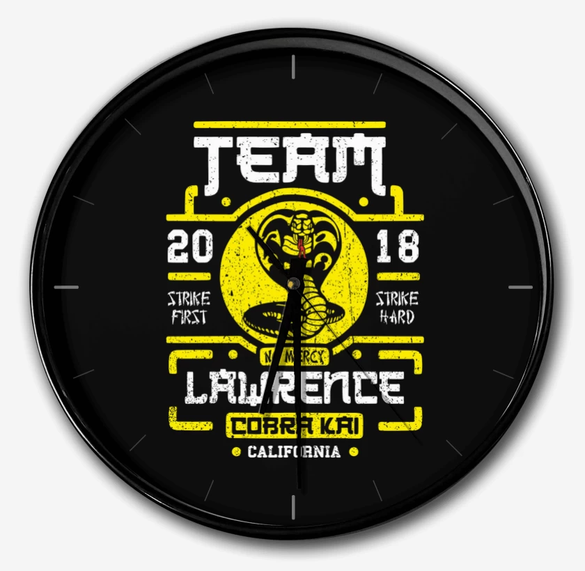 Reloj Negro de Team Lawrence