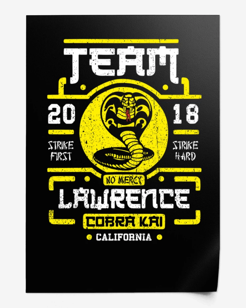 Print Negro de Team Lawrence