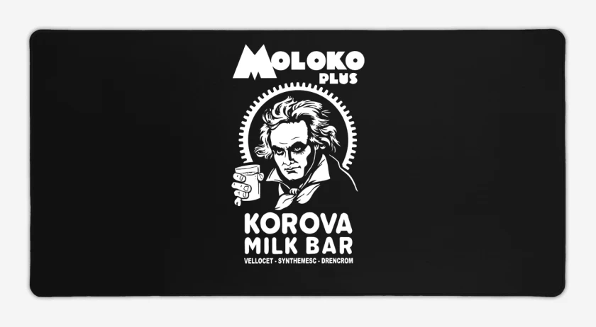 Mouse pad Gamer Negro de Moloko plus