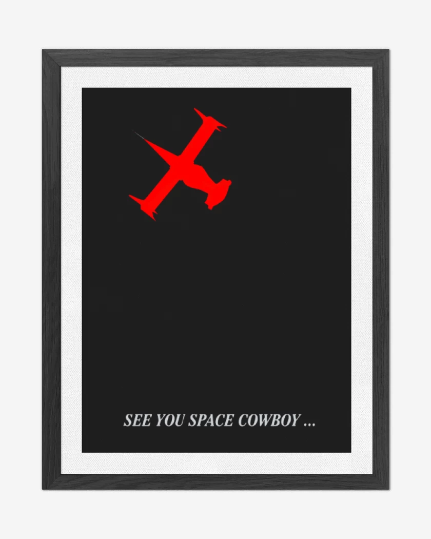 Cuadro decorativo See you space cowboy...