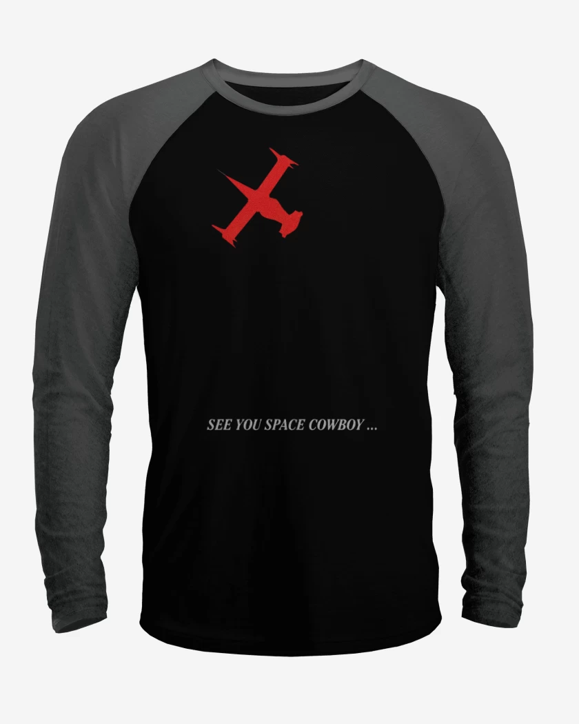 Polera Raglan See you space cowboy...