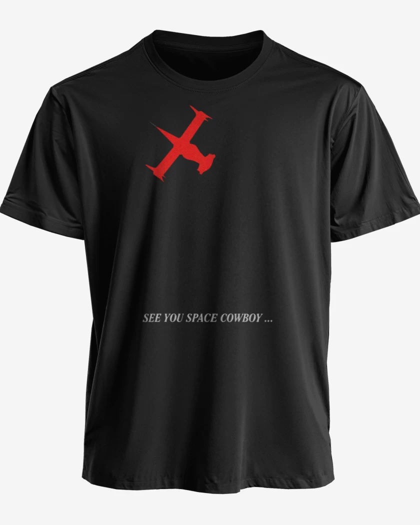 Polera premium Negro de See you space cowboy...