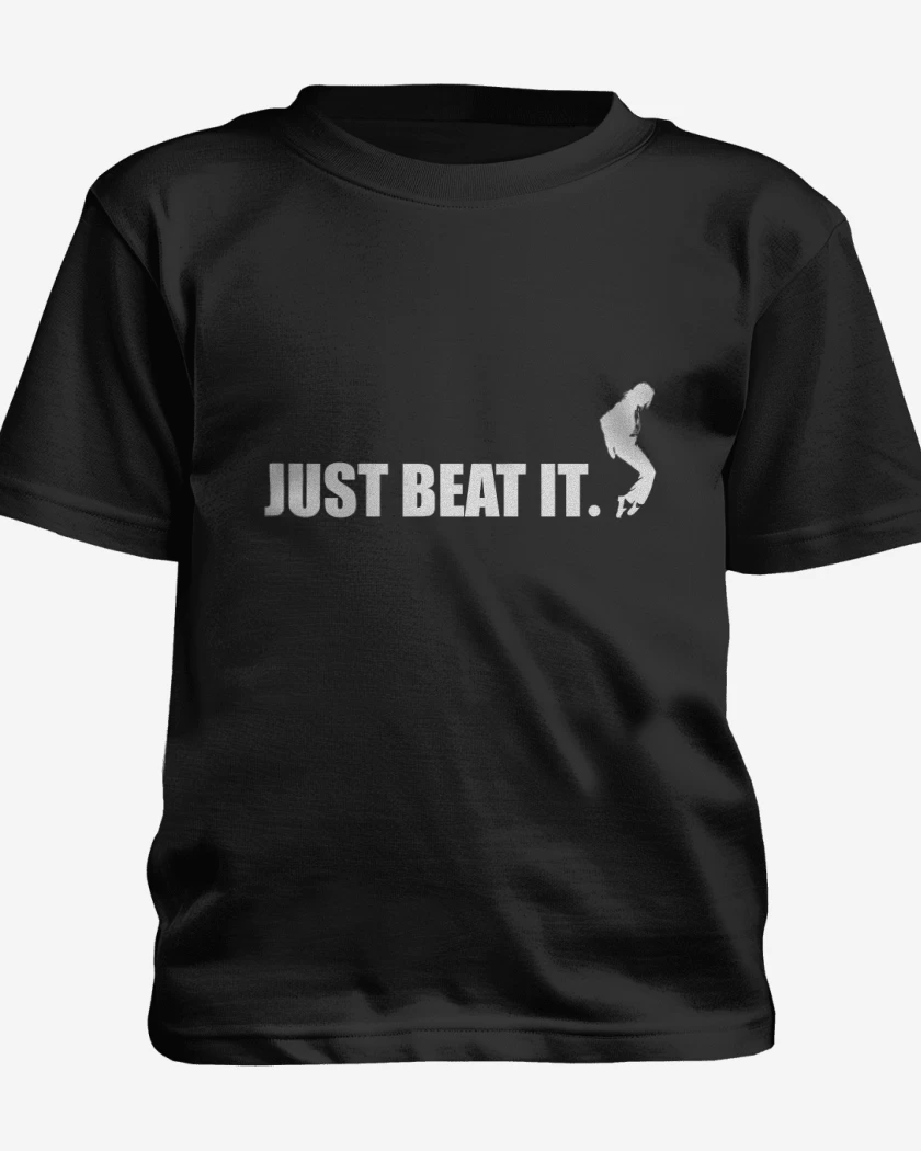 Polera de niño Negro de Just beat it