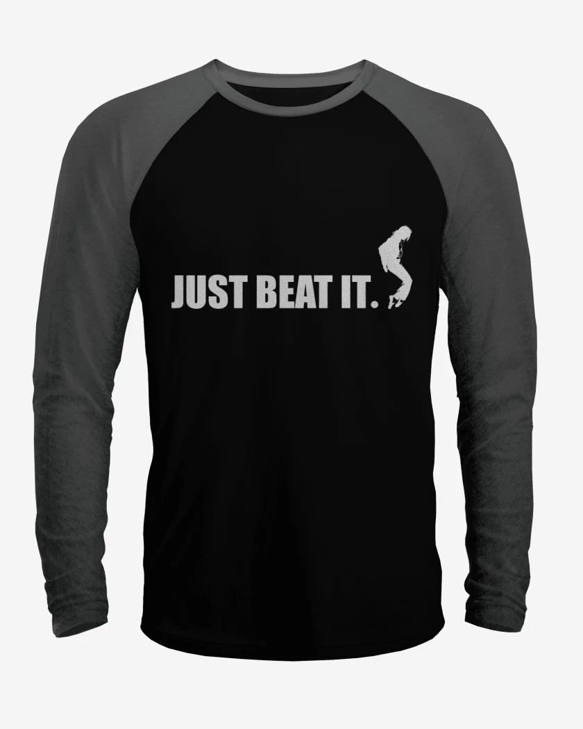 Polera Raglan Just beat it