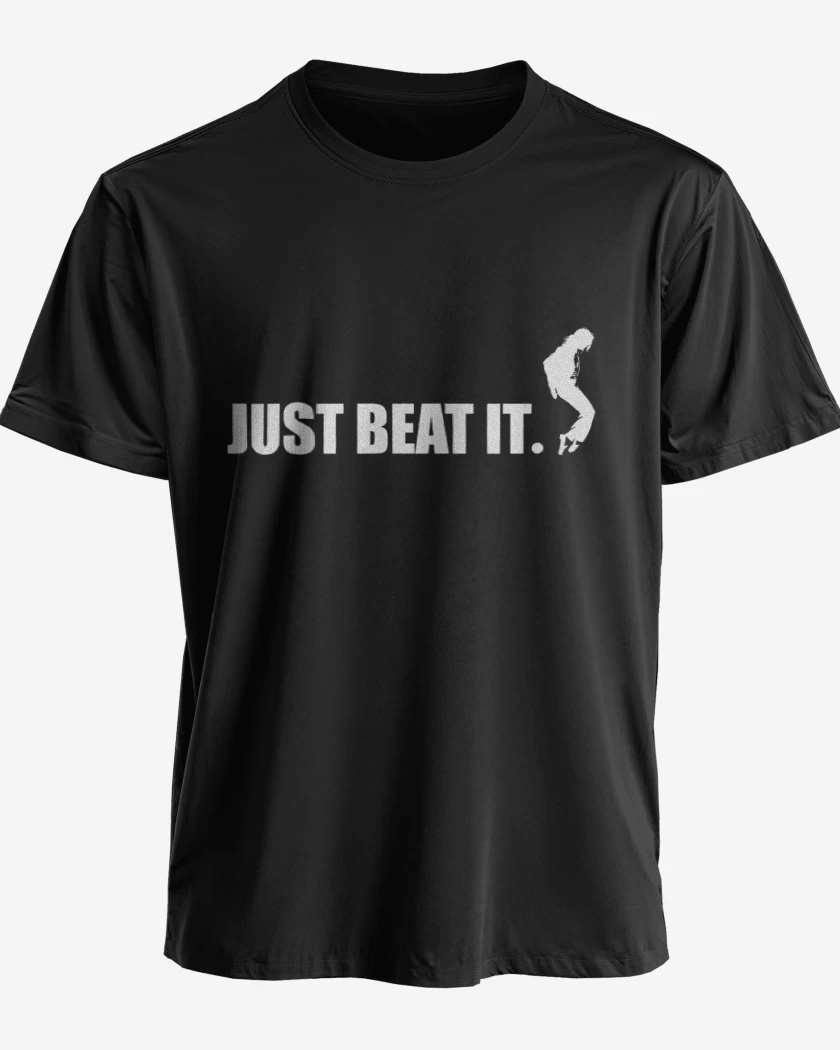 Polera premium Negro de Just beat it