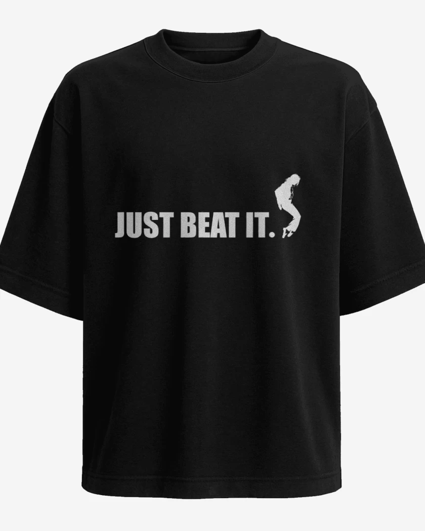 Polera Oversize Just beat it