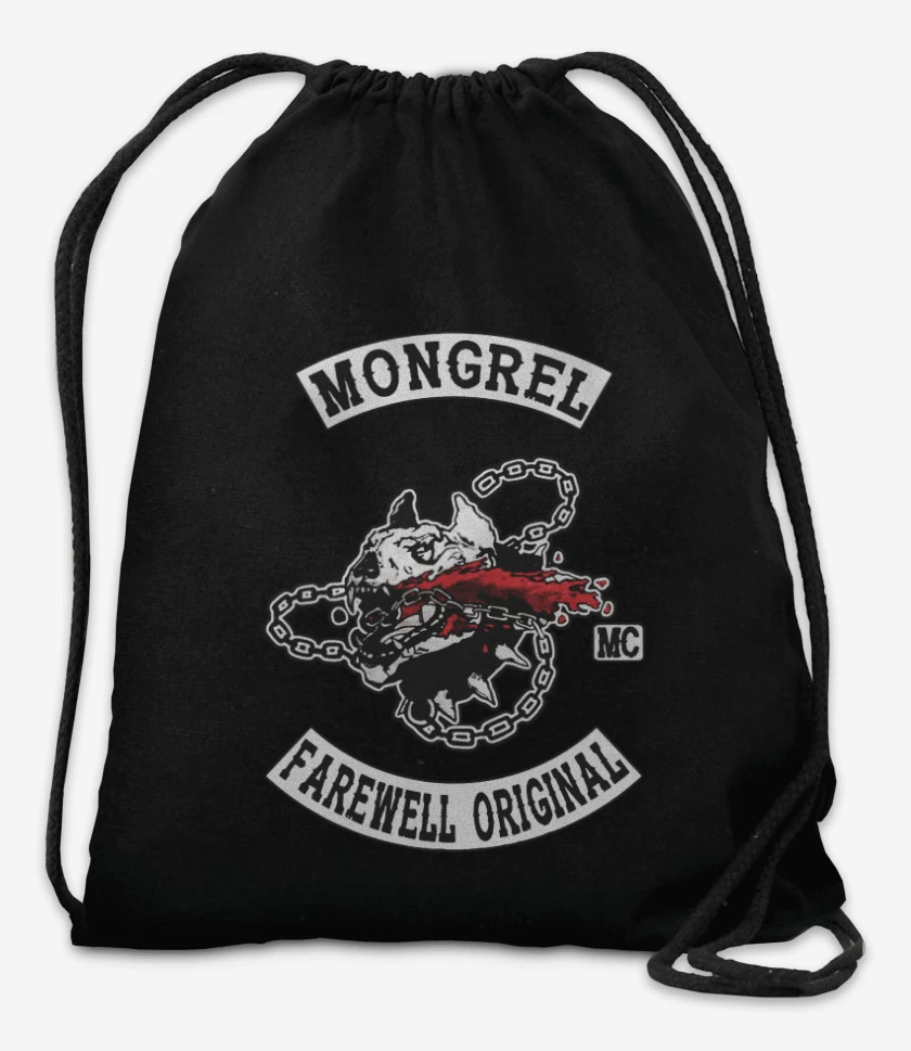 Mochila Negro de Mongrel  MC