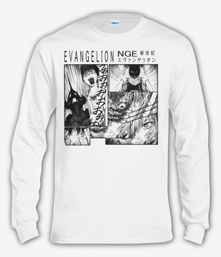 Polera manga larga Shinji Piloteando