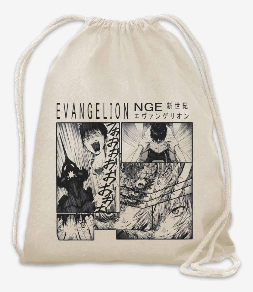 Mochila Blanco de Shinji Piloteando