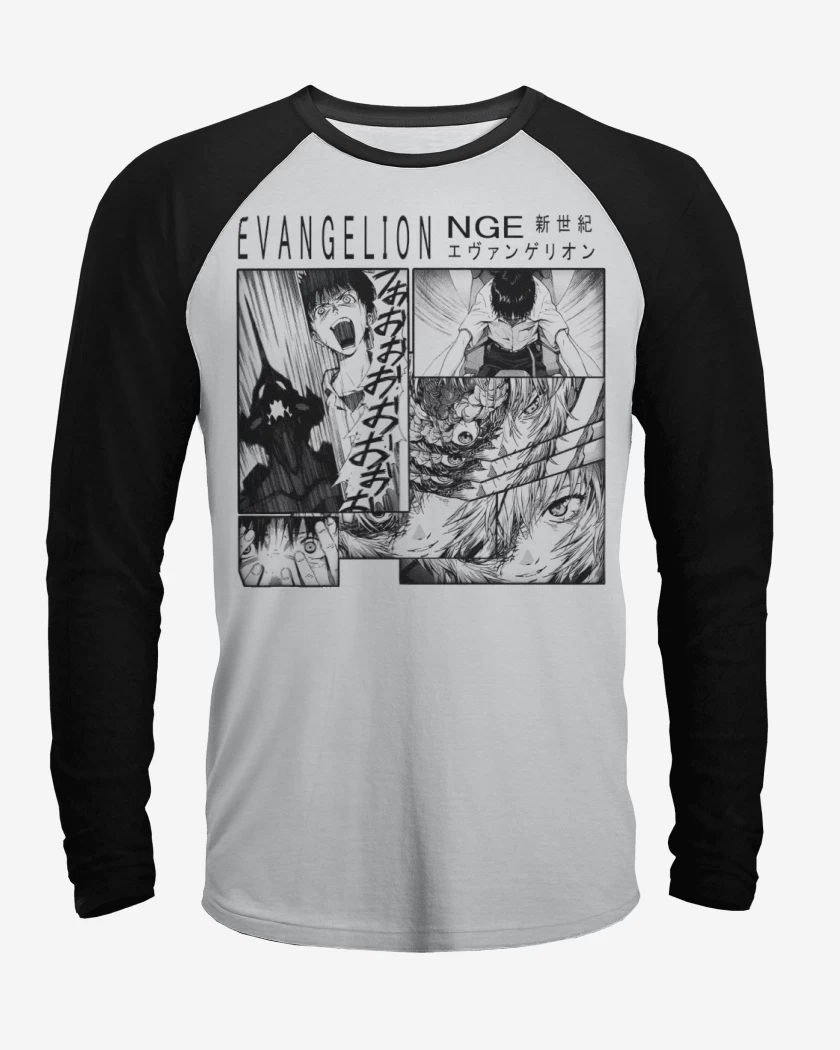 Polera Raglan Shinji Piloteando
