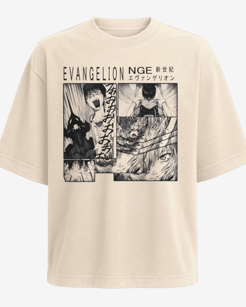 Polera Oversize Shinji Piloteando