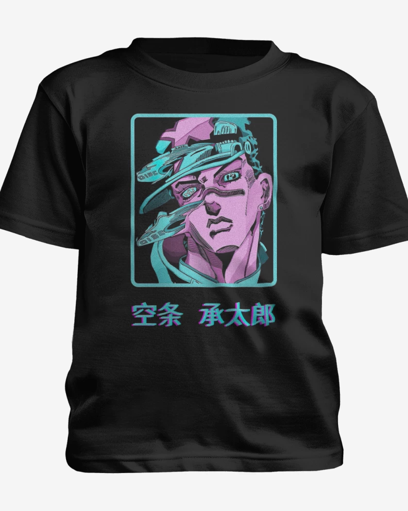 Polera de niño Negro de Jotaro