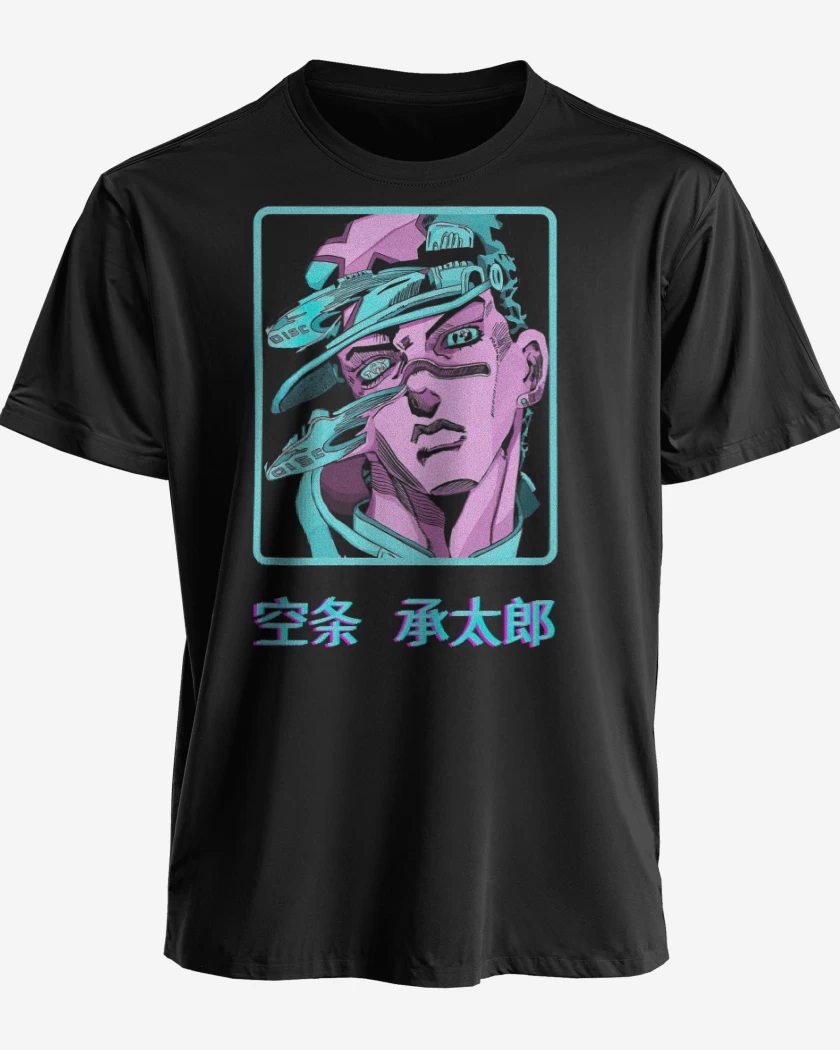Polera premium Negro de Jotaro