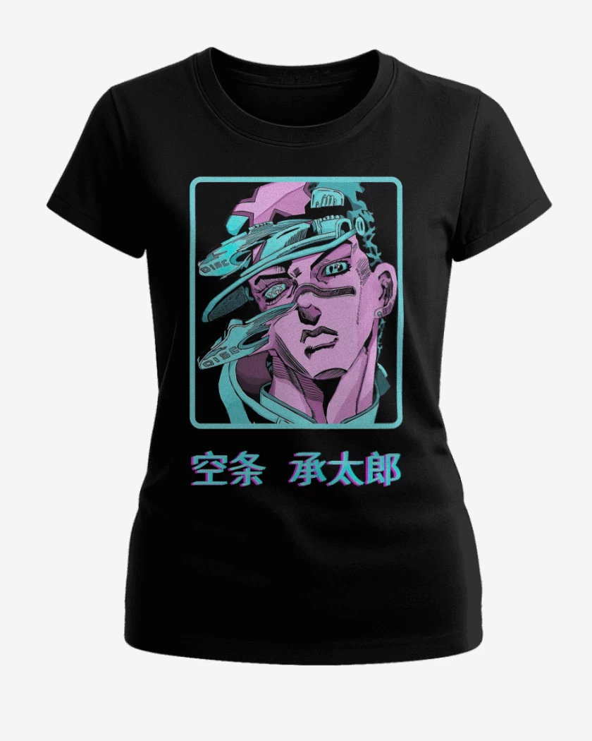 Polera de Mujer Negro de Jotaro