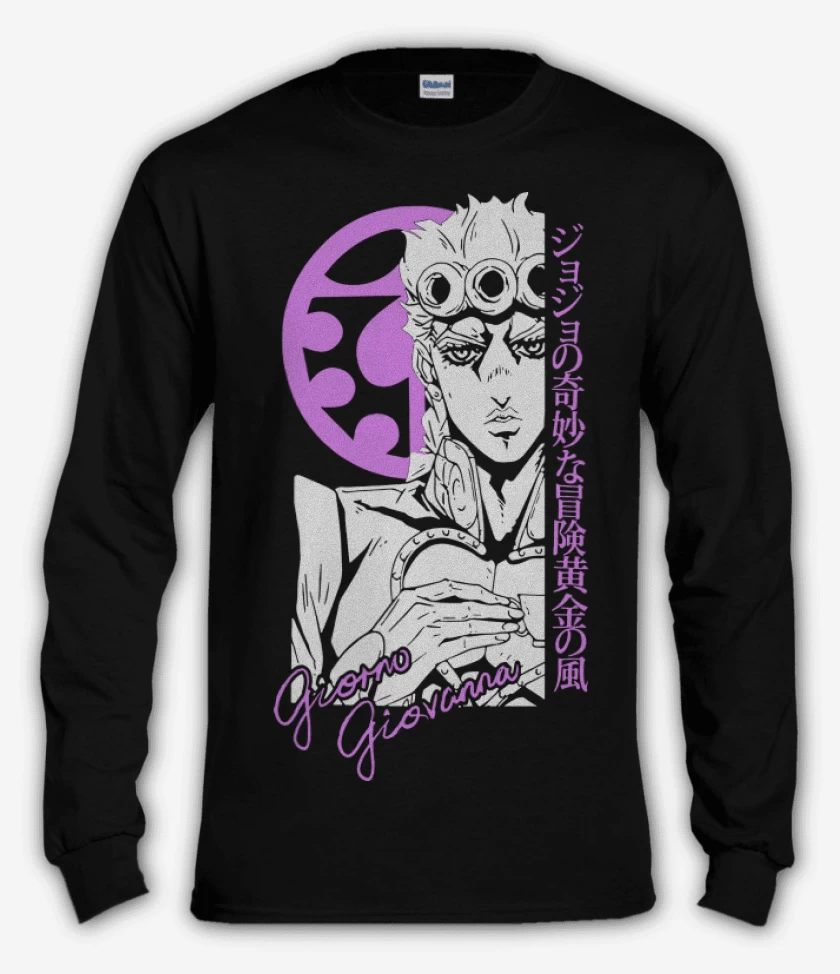 Polera manga larga Giorno Giovanna