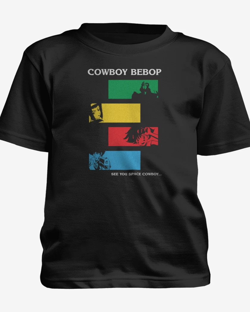 Polera de niño Negro de Cowboy bebop 3