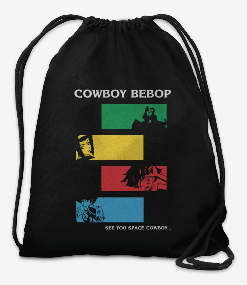 Mochila Negro de Cowboy bebop 3