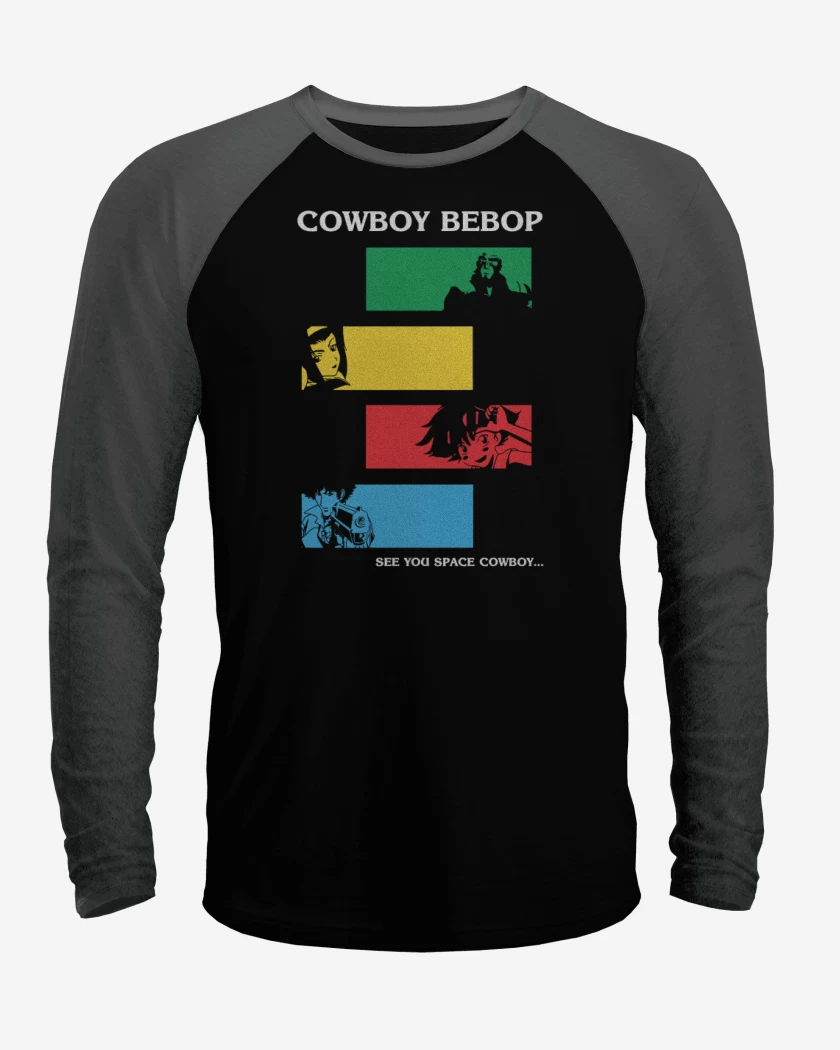 Polera Raglan Cowboy bebop 3