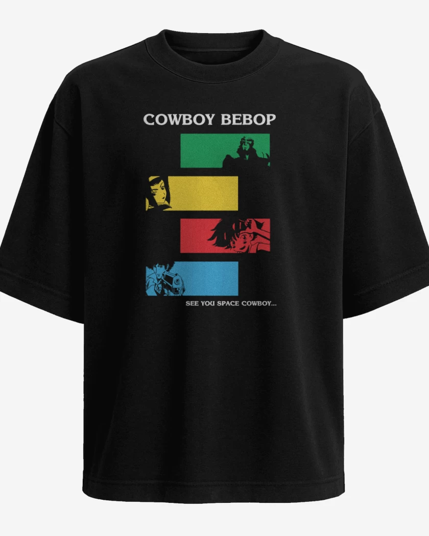 Polera Oversize Cowboy bebop 3