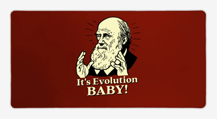 Mouse pad Gamer Its evolution baby