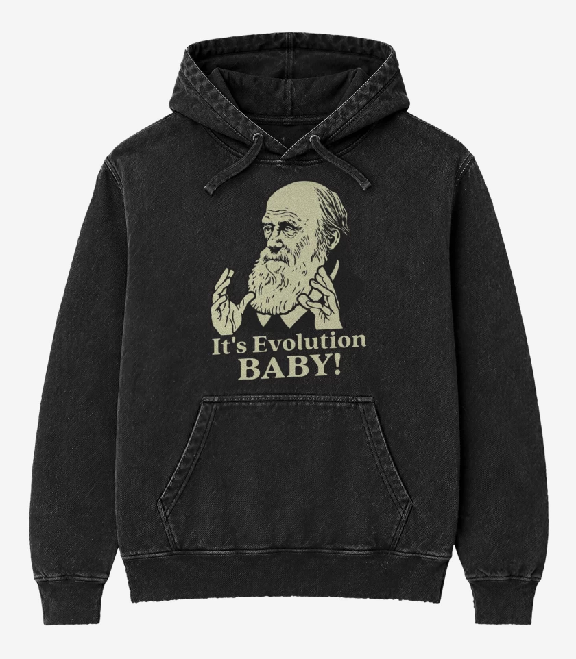 Poleron Canguro Acid Wash Its evolution baby