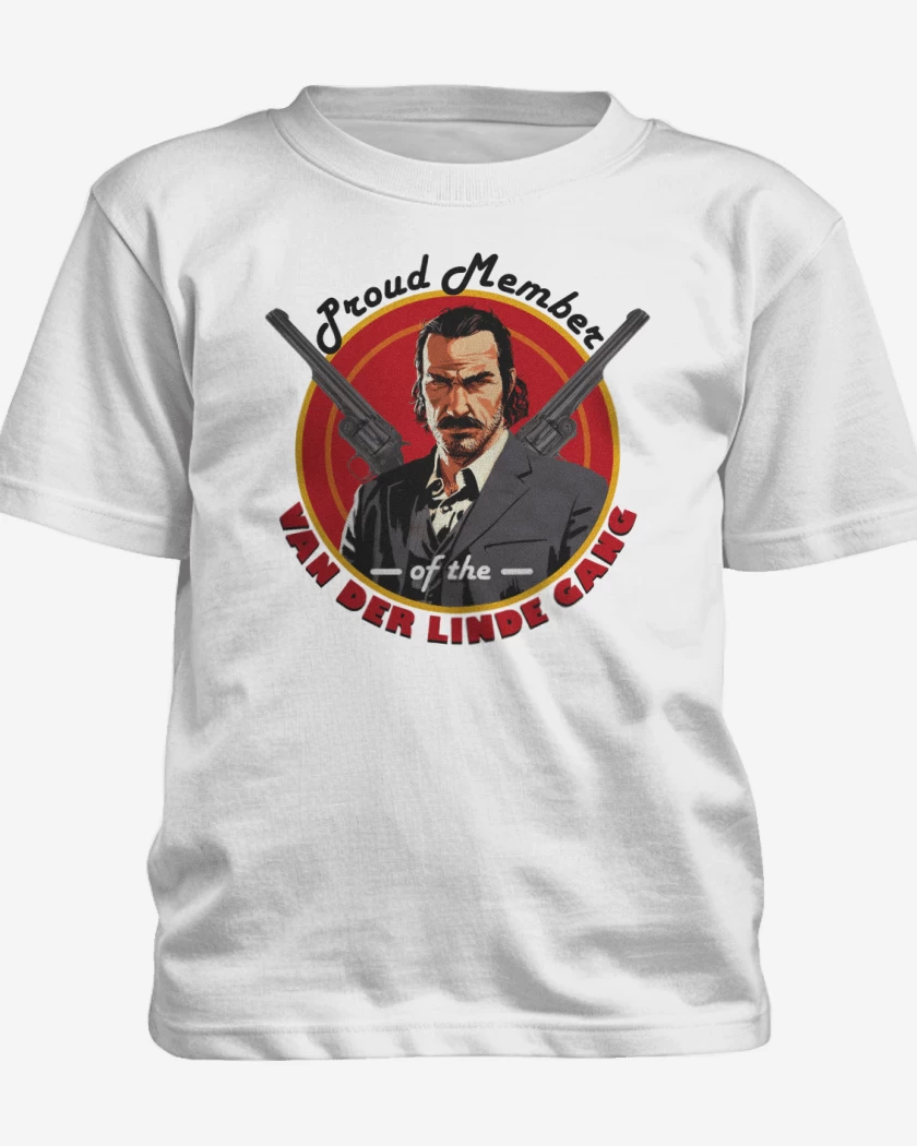 Polera de niño Blanco de Van der Linde gang