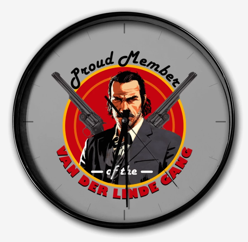 Reloj Gris Melange de Van der Linde gang